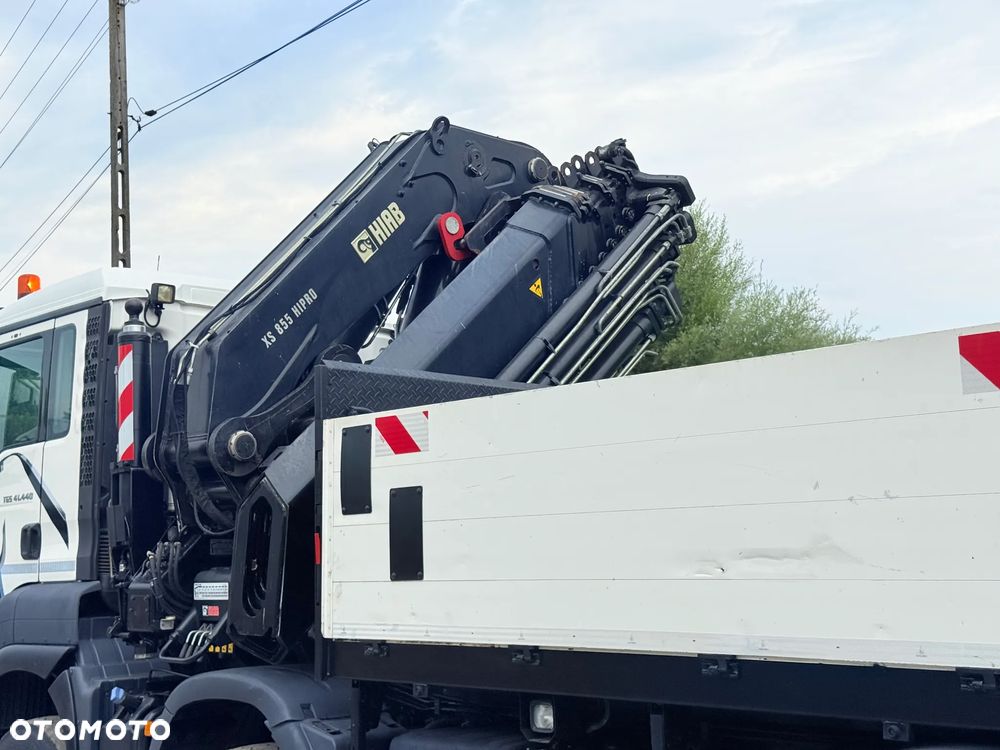 MAN * MAN 41.440 TGS * 8x6 * HDS Kran Hiab 855 E-8 HIPRO * 20 M * Energetyka * Sprowadzony * - 18