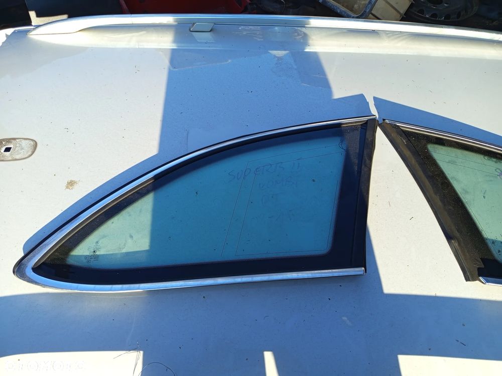 SKODA SUPERB II KOMBI 08-15 SZYBA KAROSERYJNA LEWA LUB PRAWA TYLNA - 2