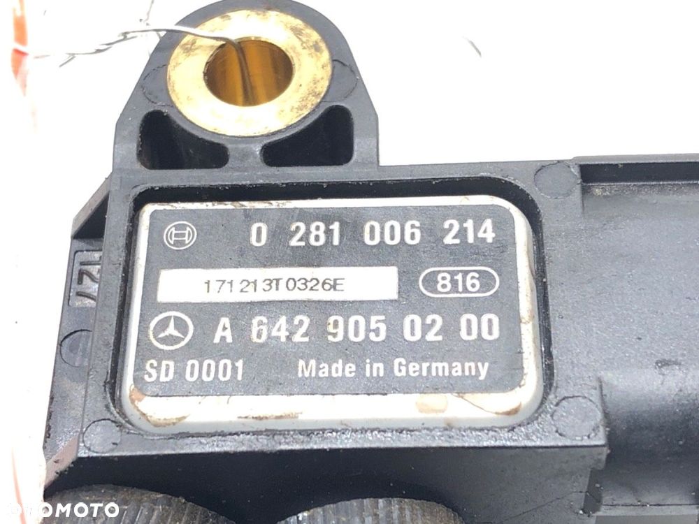 CZUJNIK CIŚNIENIA SPALIN DPF  MERCEDES-BENZ GLE (W166) 2015 - 2018 350 d 4-matic (166.024) 190 kW - 4