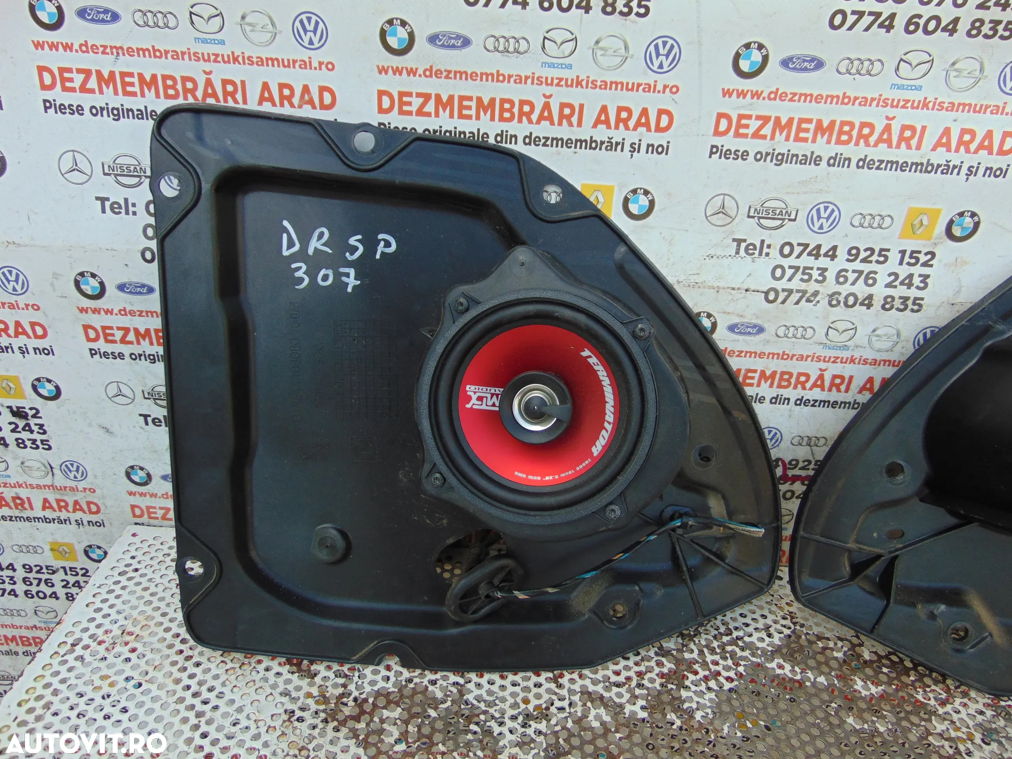 Boxe spate Peugeot 307cc cabrio boxa difuzoare spate - 3