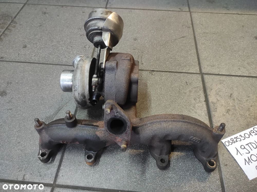 1.9 TDI 110 ALH TURBO TURBINA TURBOSPRĘŻARKA VW AUDI SEAT SKODA 038253019P SPRAWNA GWARANCJA WYSYŁKA !! - 5