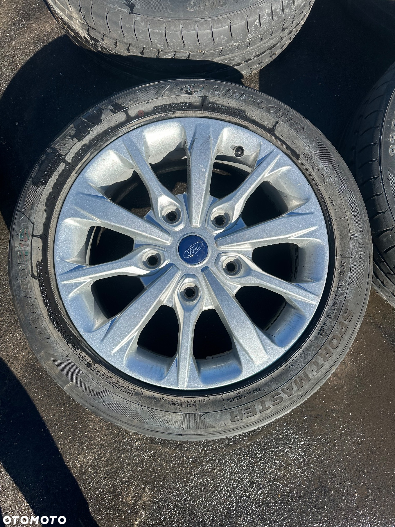 ALUFELGI KOŁA FORD TRANSIT 5X160 R18 NOWE OPONY. - 3
