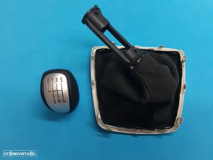 Moca manete punho de velocidades Renault laguna III  2007-2015 NOVA - 2