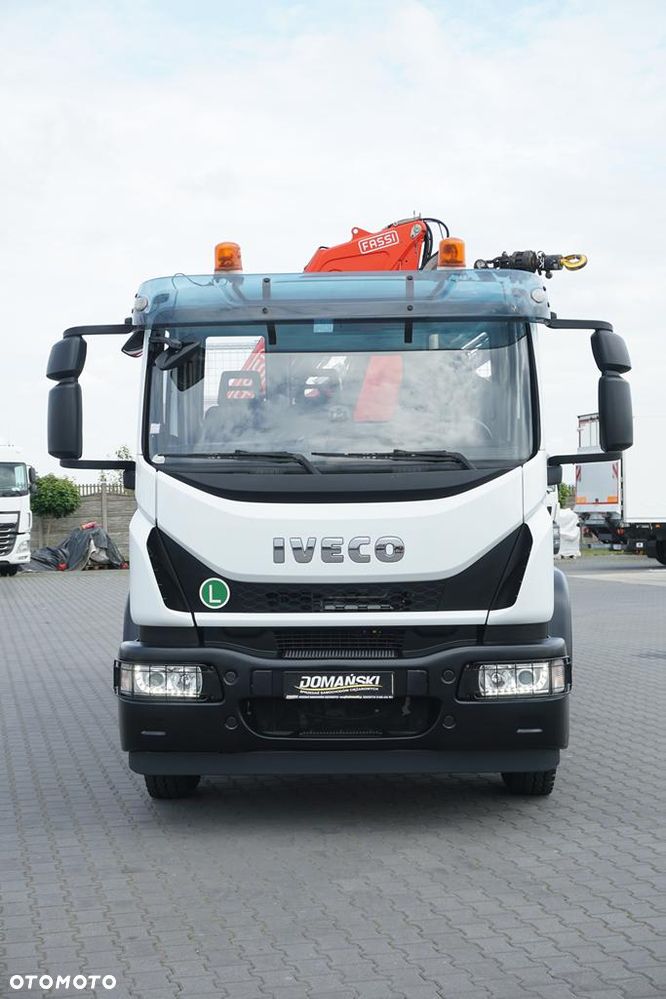 Iveco EUROCARGO / 160-21 / SKRZYNIOWY + HDS / FASSI F110 / ROTATOR / PILOT - 15