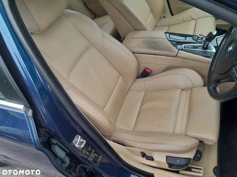 Fotele Kanapa Boczki Środek BMW F10 F11 Touring Jasna Skóra M-Pakiet - 2