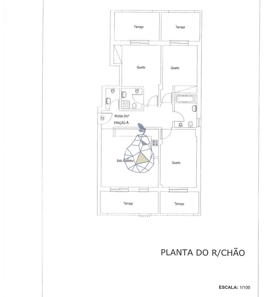 Apartamento T3 Semi Novo no Cerro Ruivo em Portimão - Grande imagem: 4/36