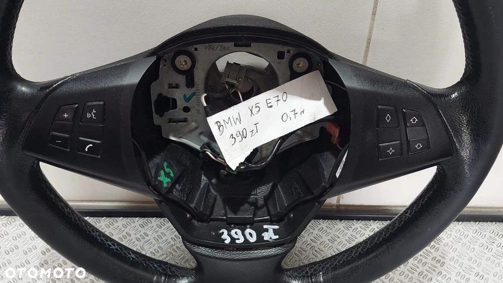 KIEROWNICA SKÓRZANA BMW X5 E70 MULTIFUNKCJA NR 6778742 - 2