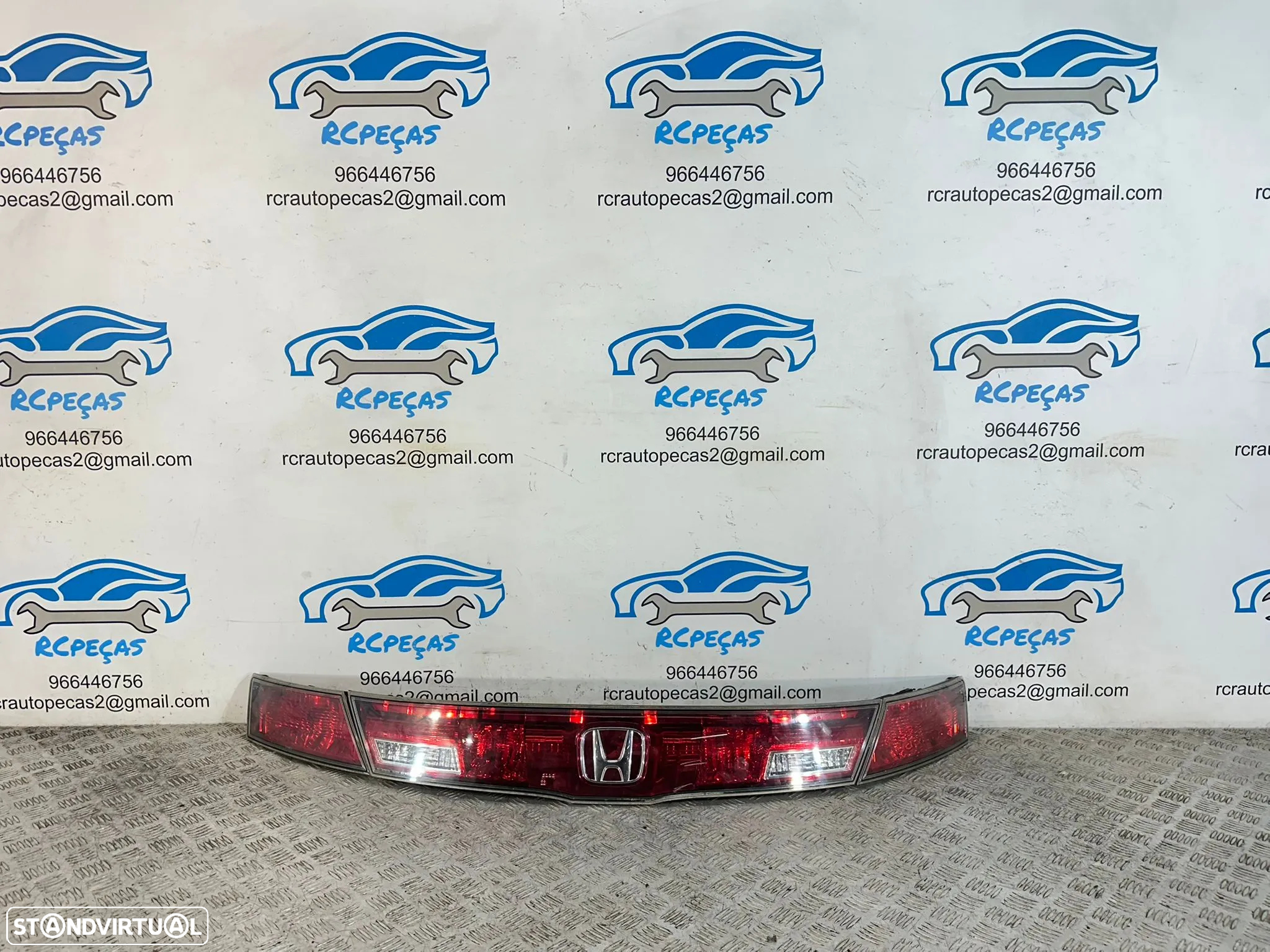 .Conjunto Farolins Mala Tras Traseiros Originais Honda Civic 8 FK FN MK8 VIII 2005 - 2011 - 2