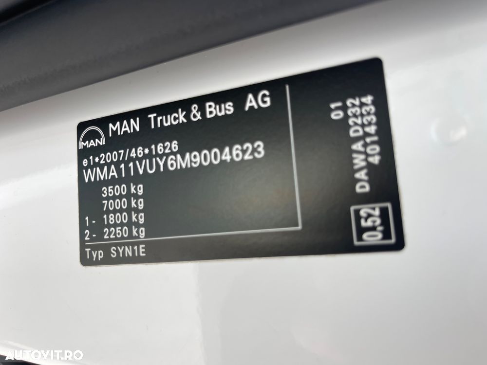 MAN TGE 3.180 / CRAFTER  L3H2  TRACTIUNE SPATE - 36