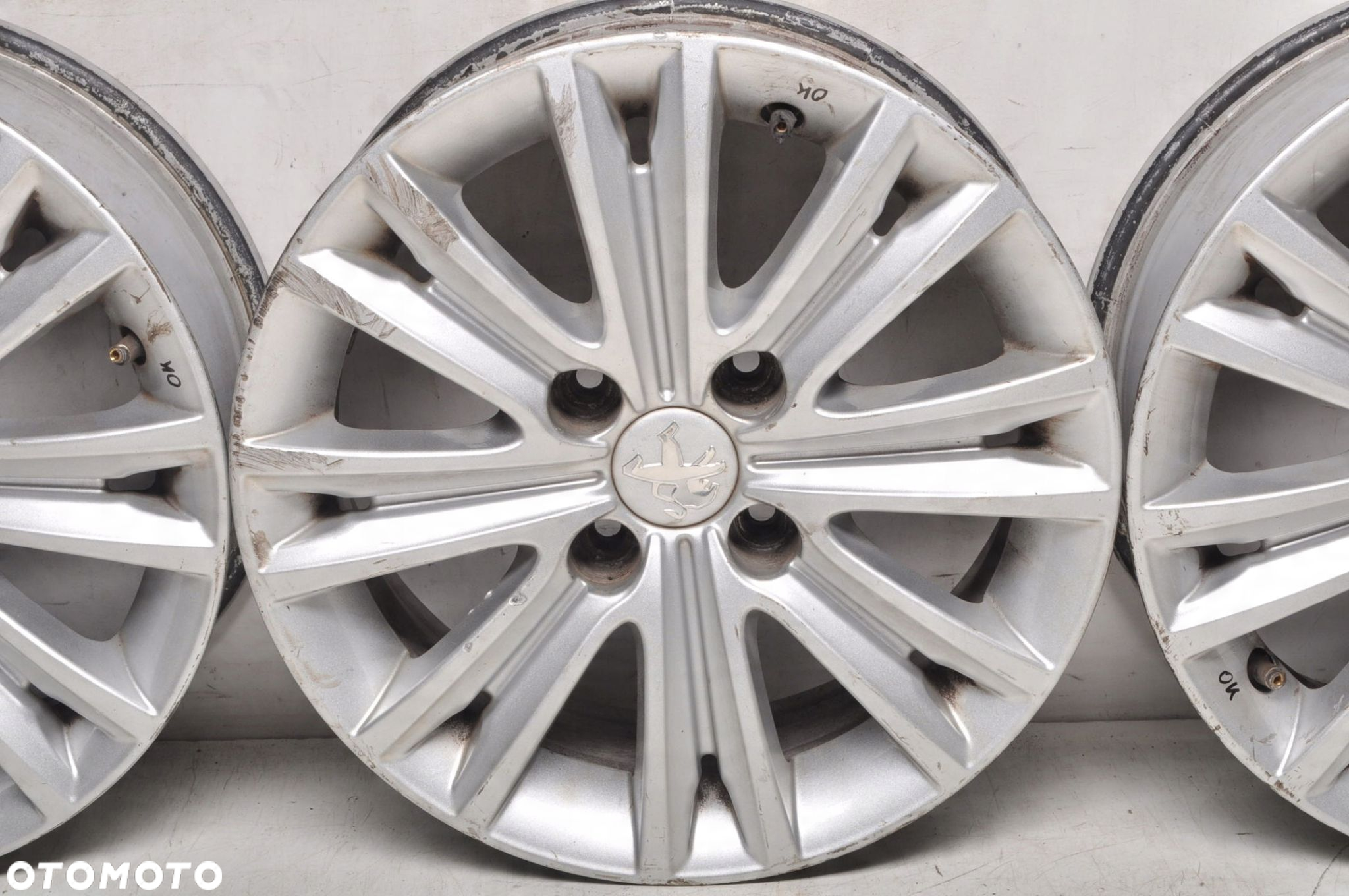PEUGEOT FELGI ALUMINIOWE R15" 6J 4X108 ET23 9677376177 - 12