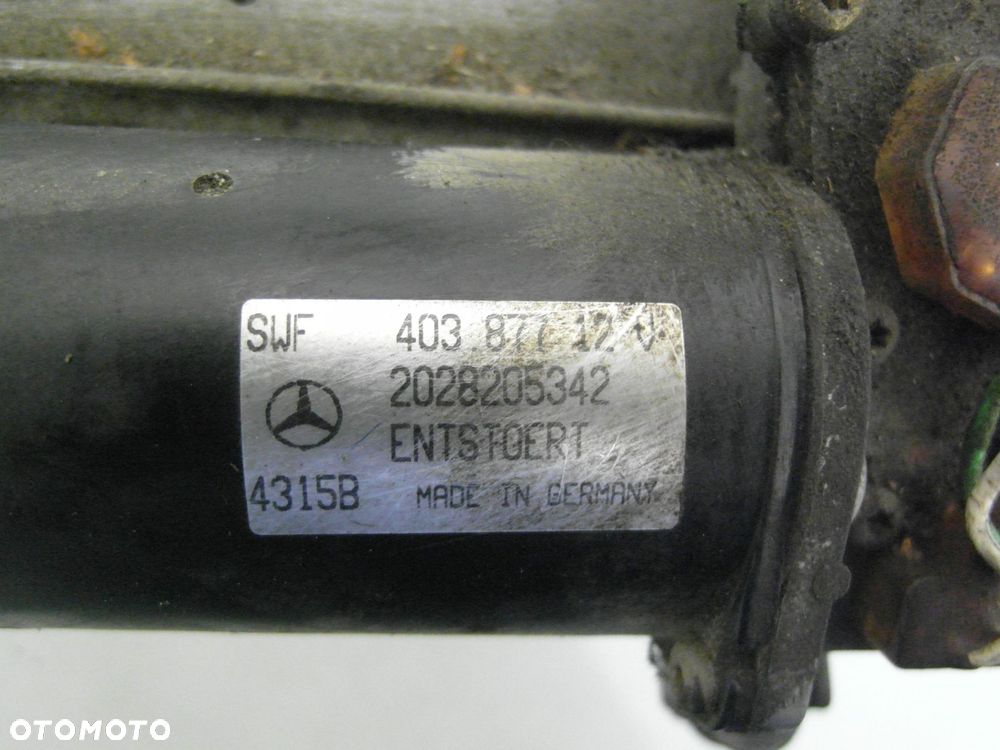 MECHANIZM WYCIERACZEK MERCEDES W202 2028205342 40387712V - 6