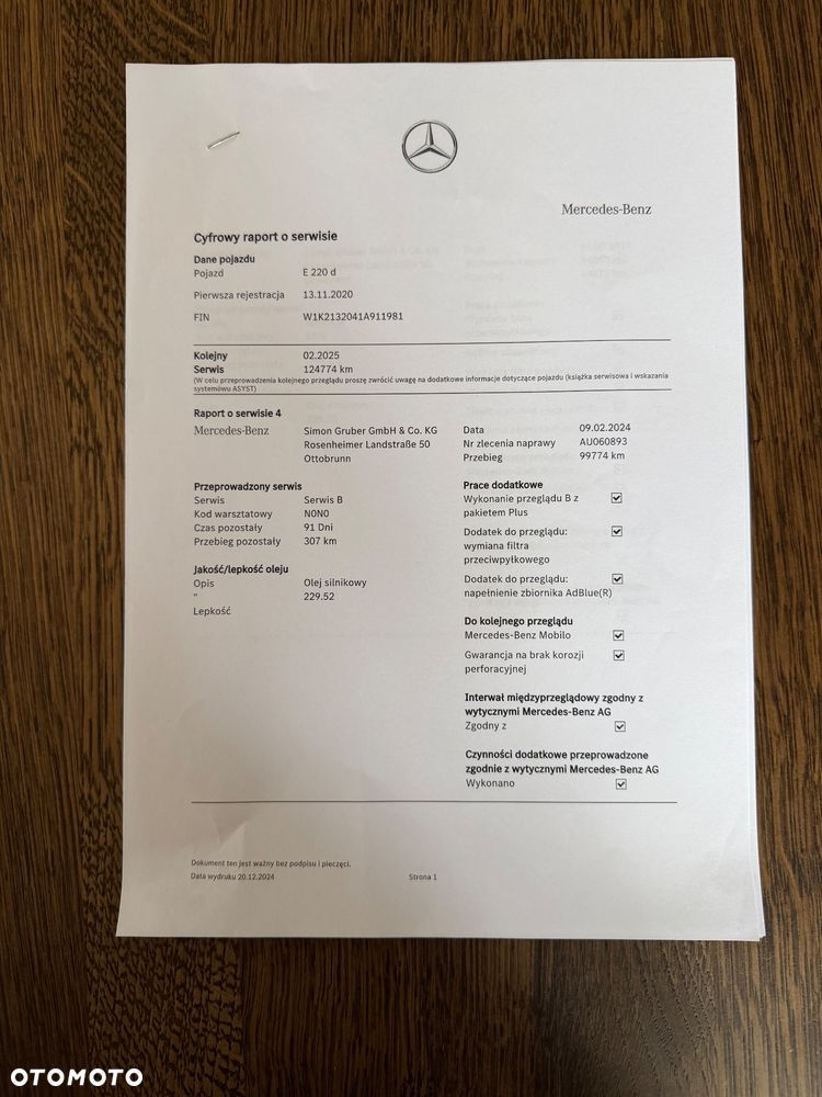 Mercedes-Benz Klasa E 220 d 9G-TRONIC Avantgarde - 16