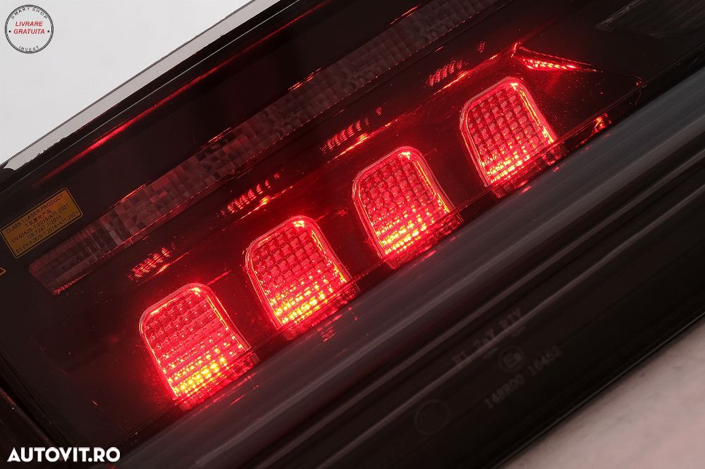 Stopuri LED BMW Seria 3 G20 Sedan (2018-2022) Aspect Laser Negru- livrare gratuita - 3