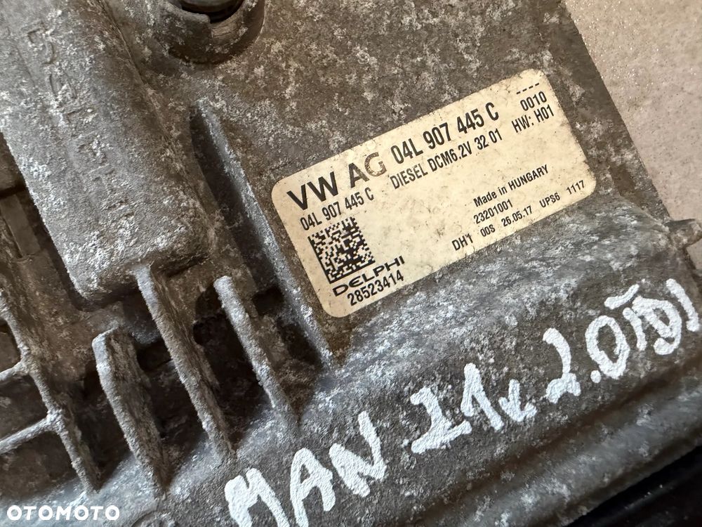 VW T6 2,0 TDI 4Motion 14-21 sterownik silnika zestaw startowy 04L907445C - 3