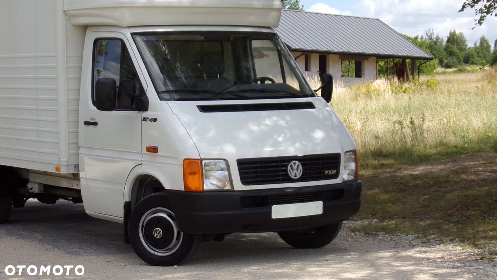 Volkswagen LT 46 2.5TDI KONTENER + WINDA * SERWIS ! SUPER STAN ! - 2