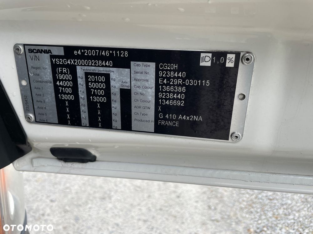 Scania G410. Wysoka Kabina Niska Waga Nowe Opony - 21