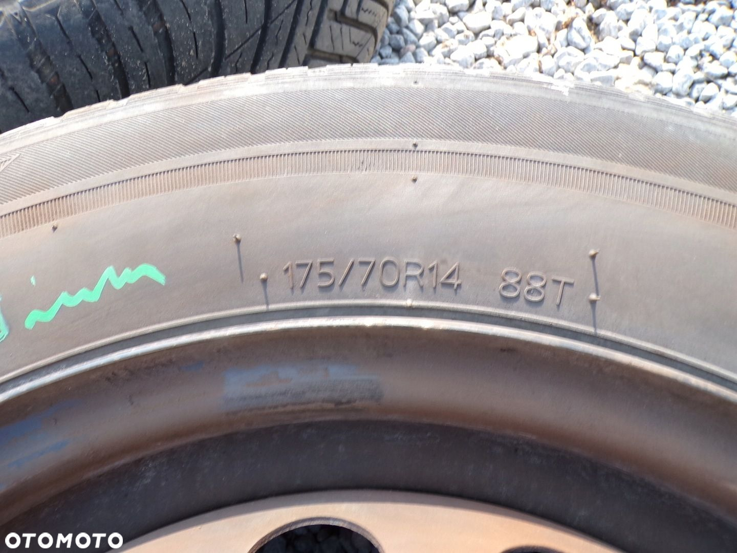 KOŁA FELGI 14 CALI 175 /70R4 FIAT FIORINO NEMO QUBO BIPPER KOMPLET - 4