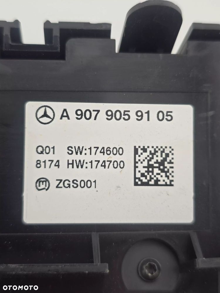 ORYGINALNY Panel Przełączników Mercedes Sprinter W907 W910 A9079059105 - 6