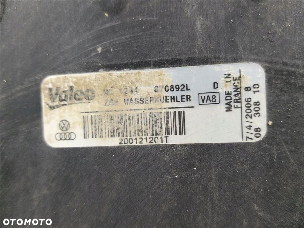Chłodnica wody VW LT II 2.8DIESEL 156KM 1996-2006 VALEO - 5