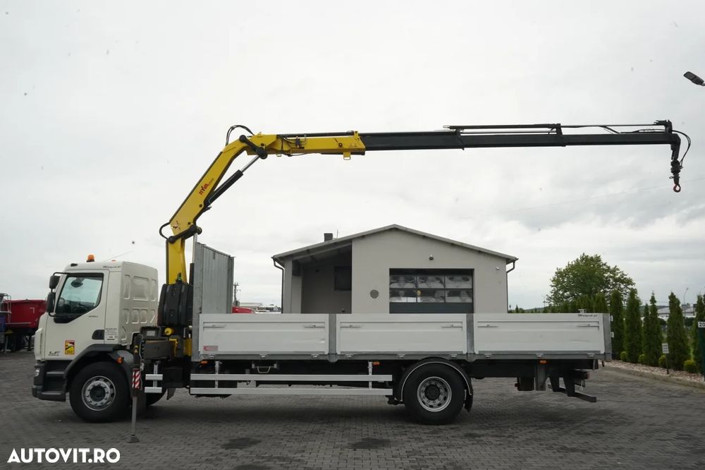 DAF LF 260 / 4X2 / LIVRARE - 7.30 + HDS HYVA HC 153 / RADIOCOMANDĂ / ROTATOR / AUTOMATĂ / EURO 6 - 3