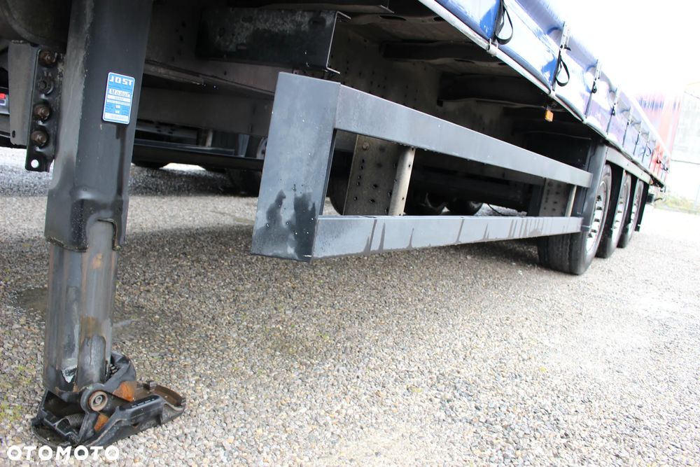 Schmitz Cargobull VARIOS /FIRANKA  /OSIE SCHMITZ / DACH PODNOSZONY/ RAMA OCYNK /SERWIS FR / IDEALNY STAN / - 13