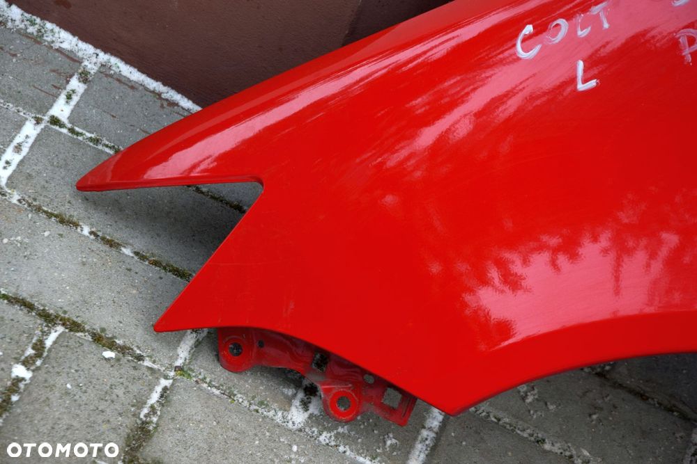 Mitsubishi COLT 6 VI LIFT 08-12 BŁOTNIK LEWY przód przedni P04 Wysyłka bez korozji - 8