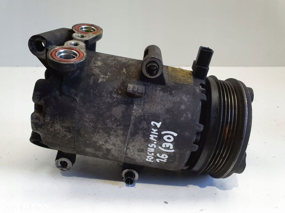 SPRĘŻARKA KLIMATYZACJI Ford Focus MK2 1.6 16V _ 3M5H-19D629-PG - 3
