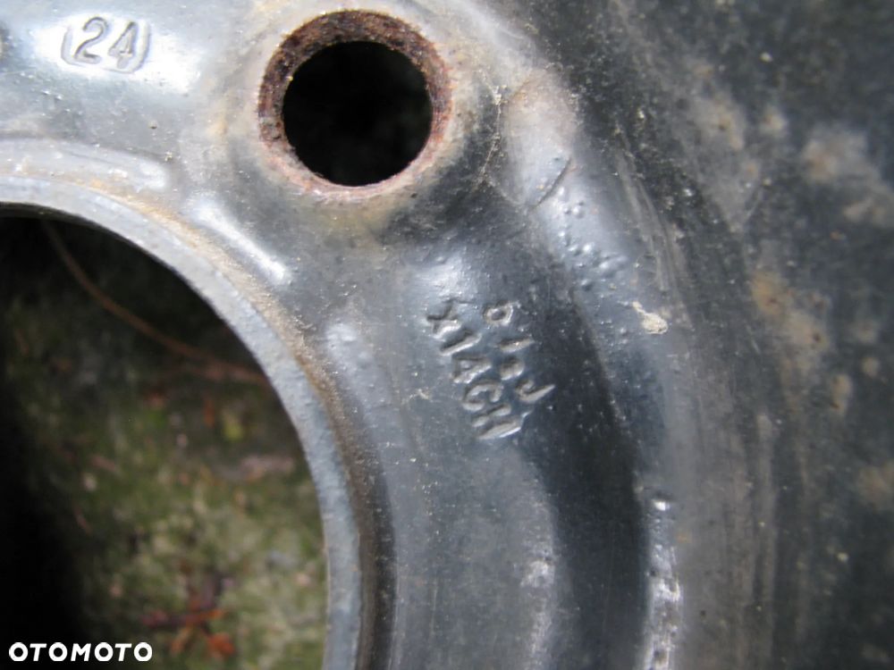 Felga stalowa Peugeot OE Partner 5.5" x 14" 4x108 ET 24 - 4