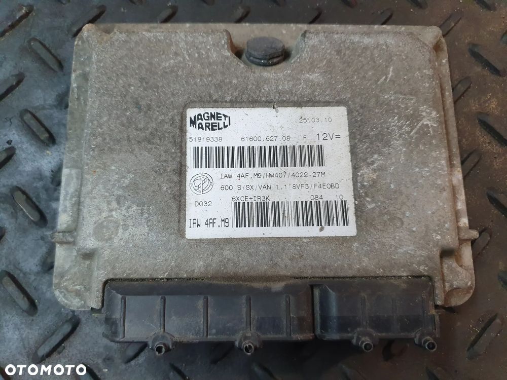 FIAT SEICENTO 04-10 1.1 KOMPUTER SILNIKA 51819338 POSIADAM 2 SZT - 3