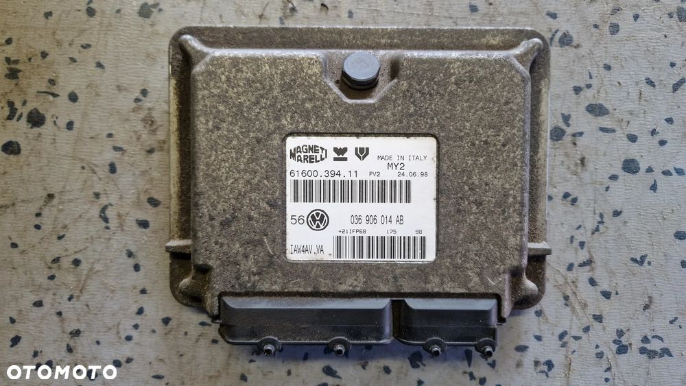 VOLKSWAGEN GOLF IV 1.4 16V STEROWNIK SILNIKA 036906014AB - 1