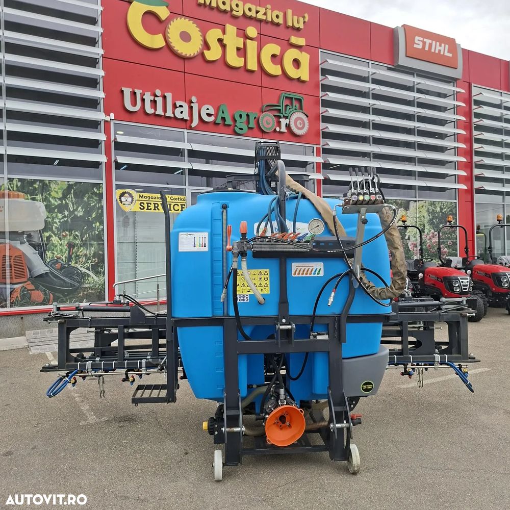 Bufer Erbicidator Panter Hidro Anatolia, 1200 lt, 18m, duze trijet, A-105, ridicare si deschidere hidraulica, filtre linie, produs nou, matricola 2023, stoc Ploiesti - 4