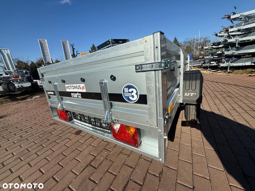 Martz Przyczepa Martz Premium 230x126x40cm resor+amortyzator DMC 750kg dostawa pod dom MOTOMUS - 7