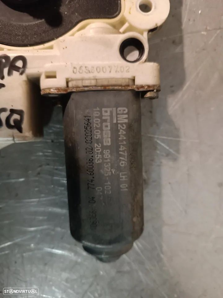 MOTOR DO ELEVADOR DE VIDRO OPEL VECTRA C / SIGNUM - FRENTE ESQUERDO / DIREITO - TRAS DTO / ESQ - 2