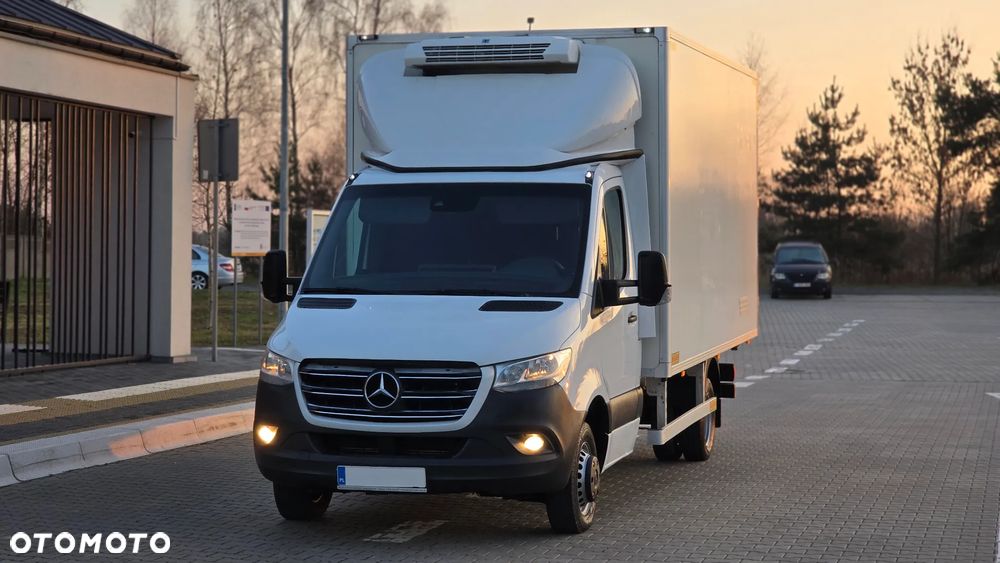 Mercedes-Benz SPRINTER 516 CDI 907❗❗NOWY MODEL / CHŁODNIA-MROŹNIA 8EP / -32*C +25*C / AGREGAT THERMOKING / ZASILANIE ZEWNETRZNE 230V / ZABUDOWA JEGGER / PODWÓJNE KOŁA / SERWIS ASO / SALON POLSKA / 1 WŁAŚCICIEL / JAK NOWY ❗❗ - 26