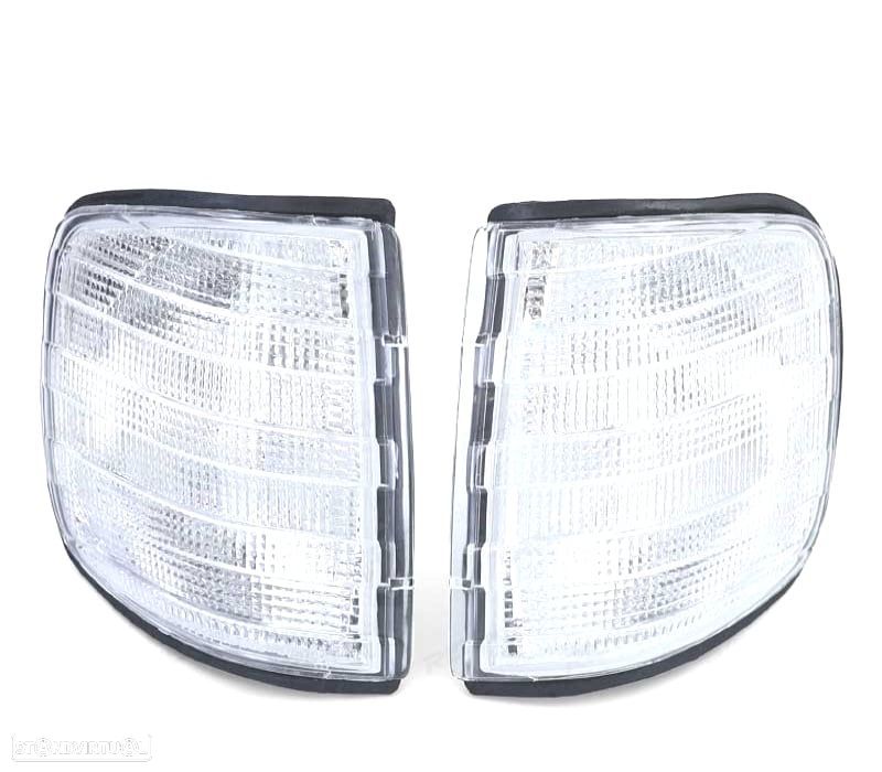 PISCAS FRONTAIS BRANCOS MERCEDES W124 BERLINA COUPÉ - 3