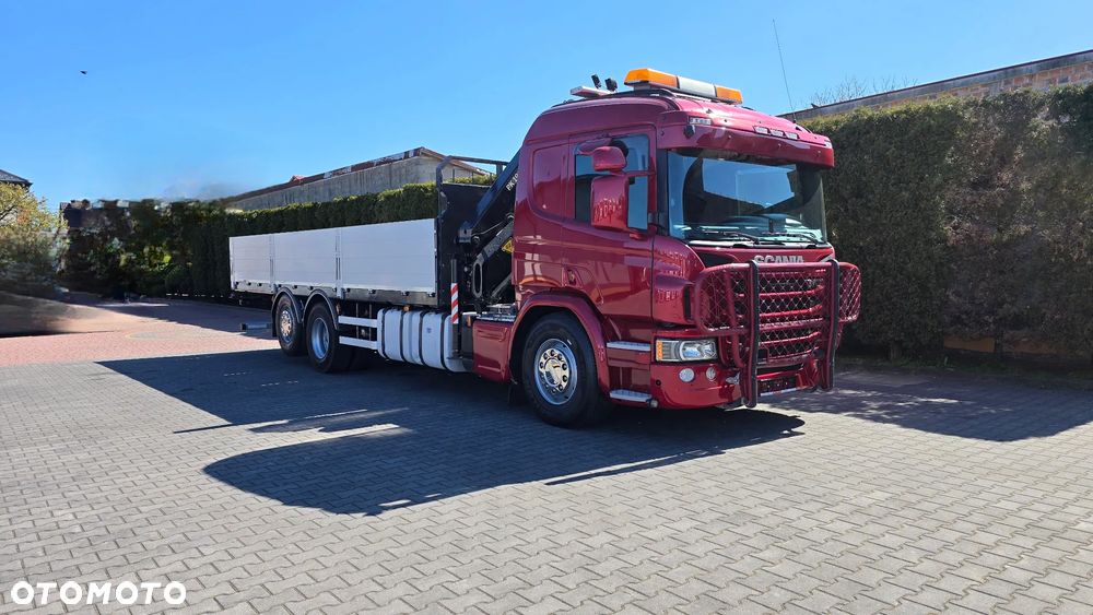 Scania P410 6x2 euro6 + Palfinger PK 19001 - 3