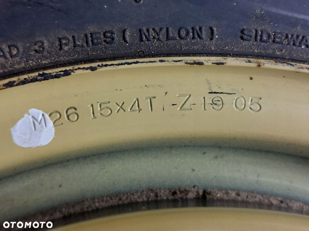 KOŁO DOJAZDÓWKA 5x114,3 4Jx15 FI67,1 115/70R15 2005R TOYO MAZDA 3 I BK - 2