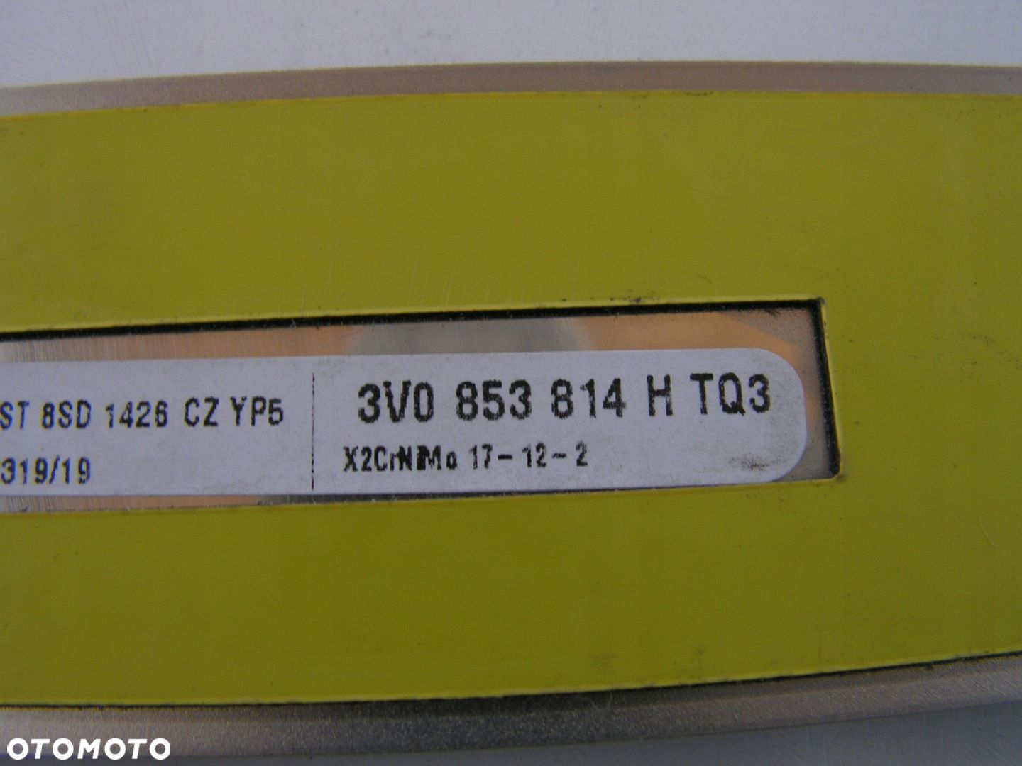Skoda Superb III listwa ozdobna progu 3V0853814H - 3