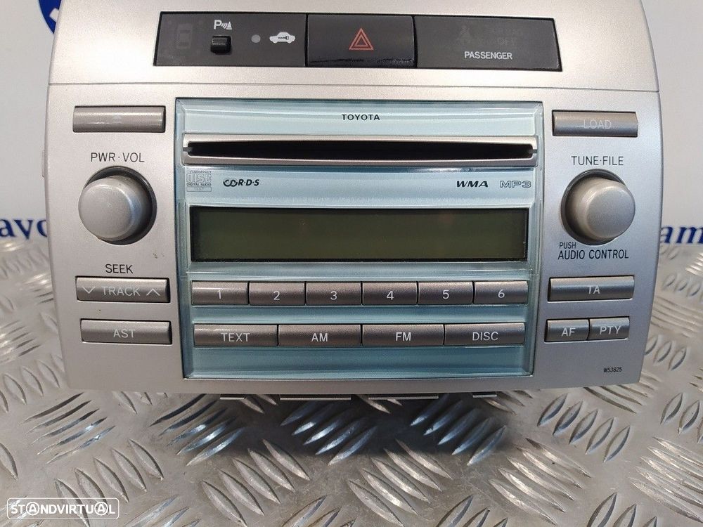 SISTEMA AUDIO / RADIO CD TOYOTA COROLLA VERSO 2008 -861200F040 - 6