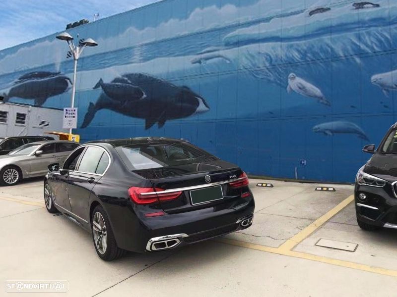 Difusor com Ponteiras Bmw Série 7 G11 G12 (2015 a 2019) - 7
