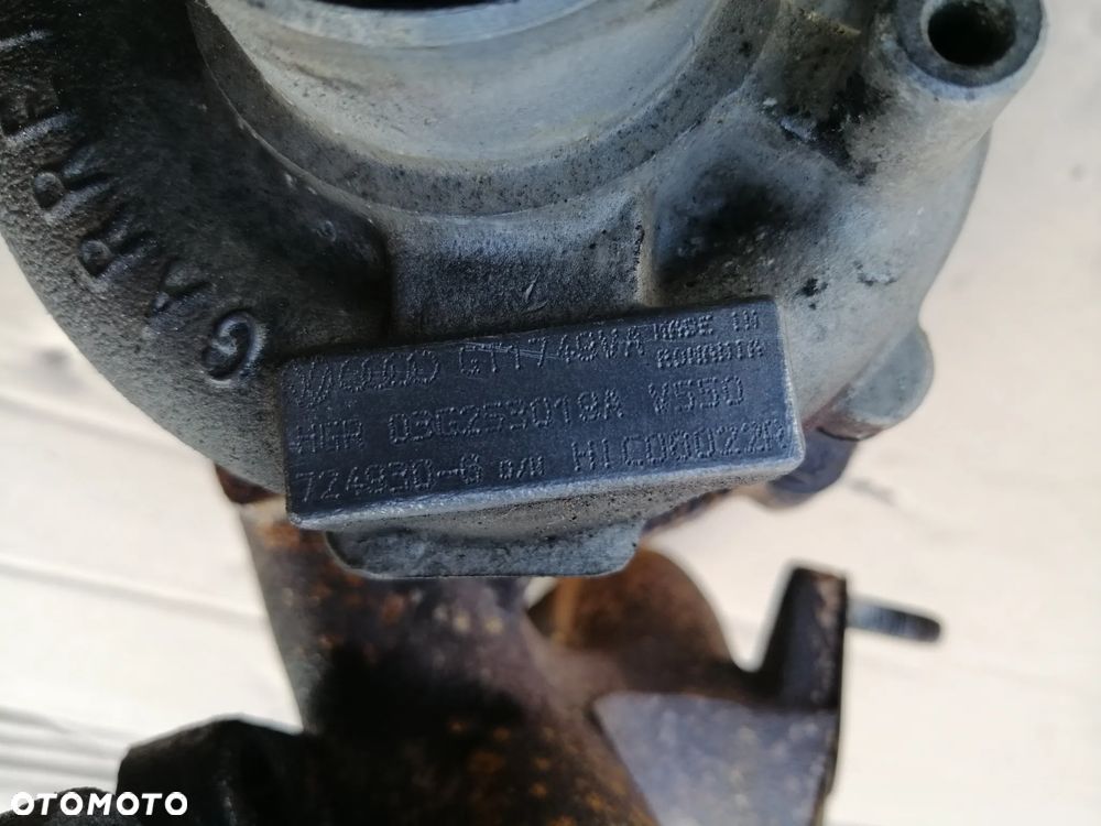 Audi Seat Skoda Volkswagen 2.0 TDi turbosprężarka Garrett GT1749VA  03G253019A - 5
