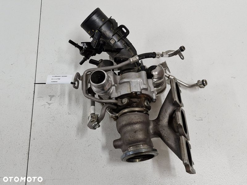 renault scenic 4 iv 1.3 tce turbosprężarka turbina turbo 883960-0002 hmlgt1364r - 8