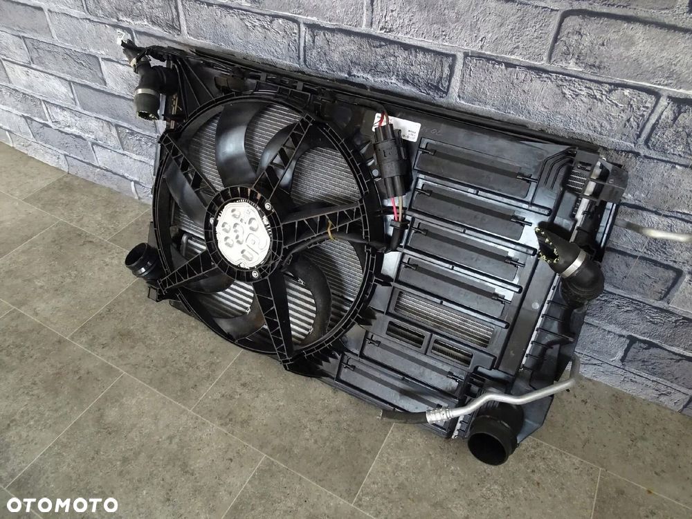 BMW X1 F48 F49 X2 F39 MINI F54 F60 DIESEL KOMPLET CHŁODNIC WENTYLATOR - 6