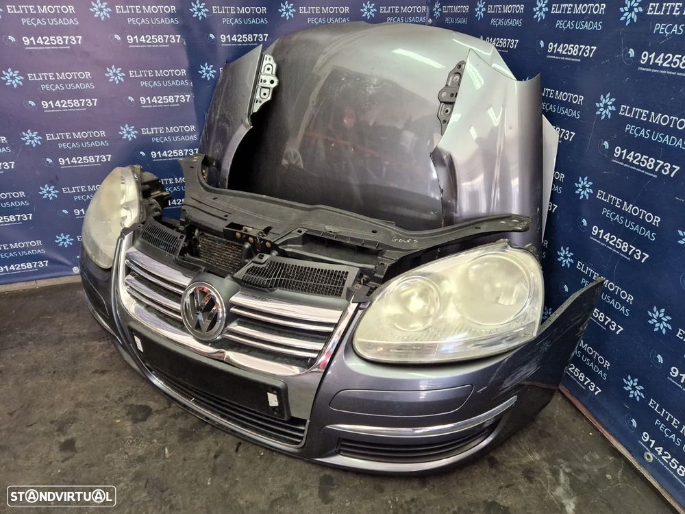 Frente completa usada VW JETTA GOLF V VARIANT VOLKSWAGEN 2.0 TDI capot parachoques oticas guardalamas - 2