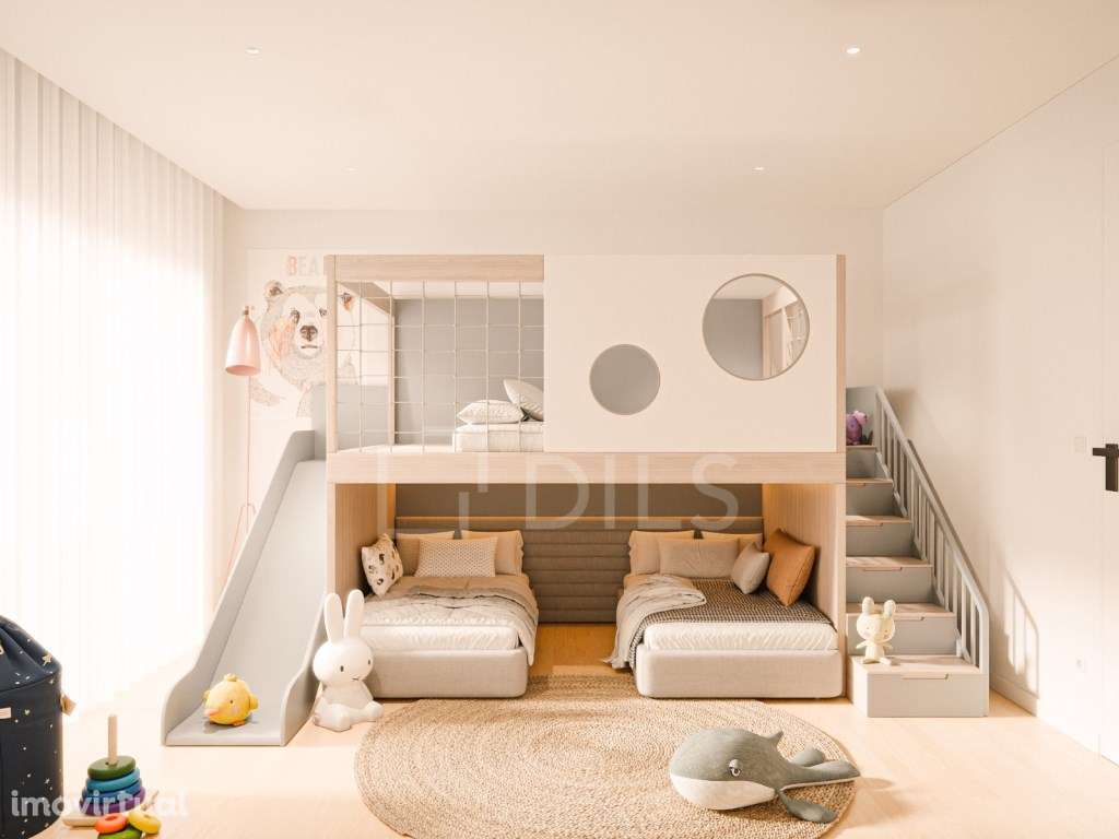 Apartamento T2 com varanda inserido em novo empreendimento, em Gond... - Grande imagem: 2/36