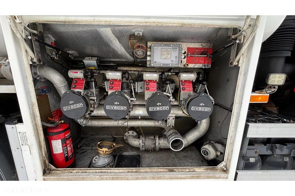 Mercedes-Benz Actros 2553 6x2*4 RETARDER + 18.800 LITERS + ADR - 13