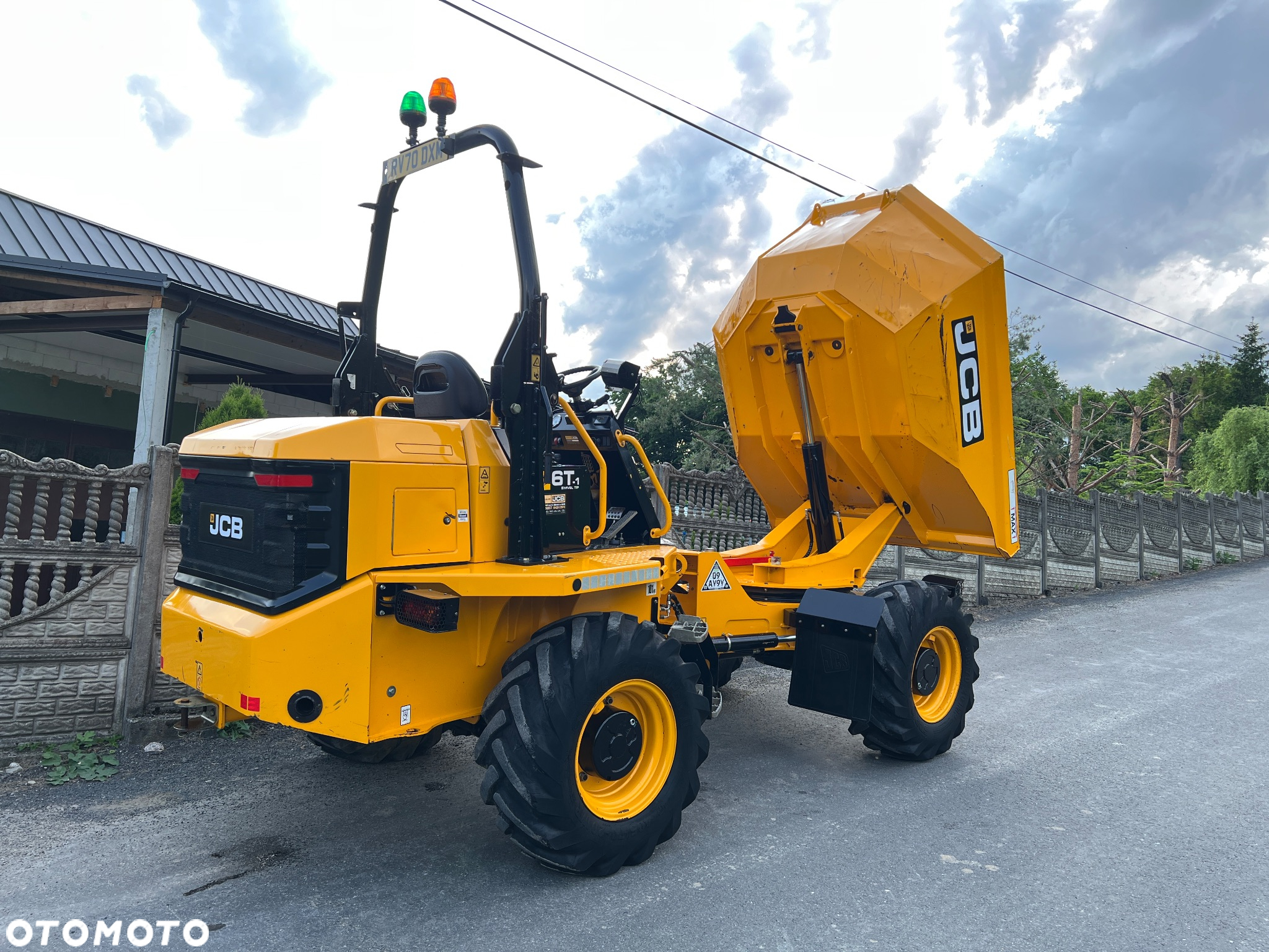JCB 6T-1 ST * Wozidło Budowlane Obrotowe JCB 6 Ton * JAK NOWE * 1050 Godzin * - 10