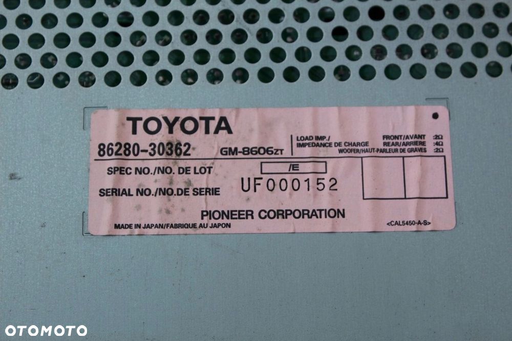 Wzmacniacz Lexus GS MK2 II Aristo 86280-30362 - 2