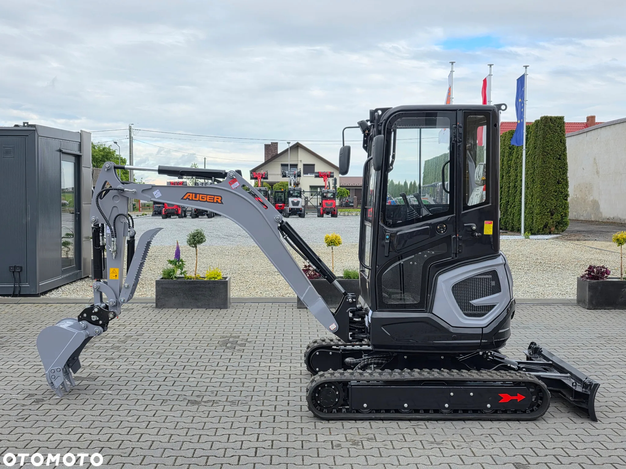 Inny NOWA MINIKOPARKA AUGER 25, WAGA 2100 KG, KUBOTA silnik - 5
