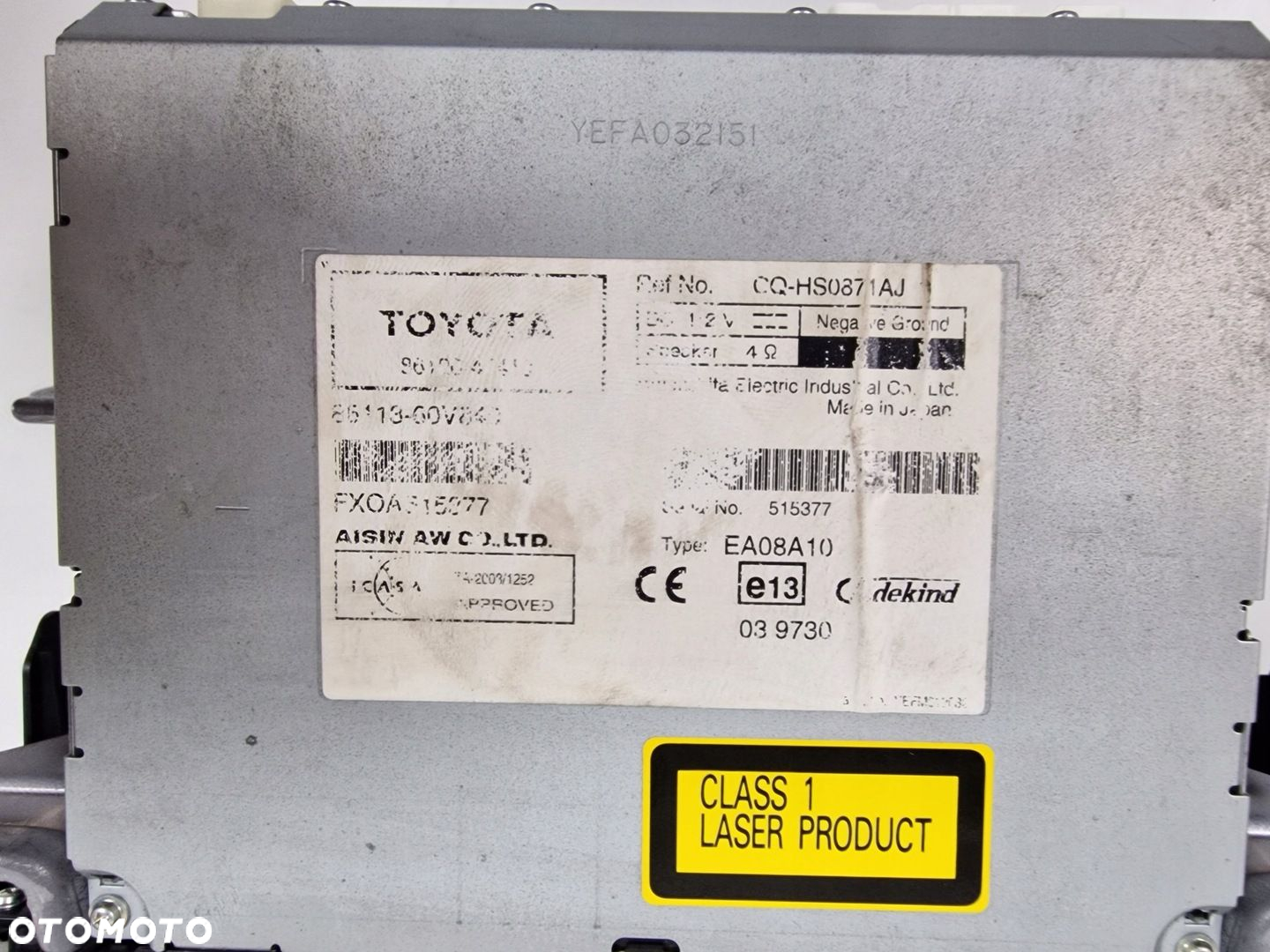 TOYOTA PRIUS 2011 NAWIGACJA ORG. - 3